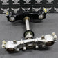 2002 HONDA XR200R 90 - 02 OEM FRONT FORKS LOWER UPPER TRIPLE TREE STEM BAR CLAMP - hggarage