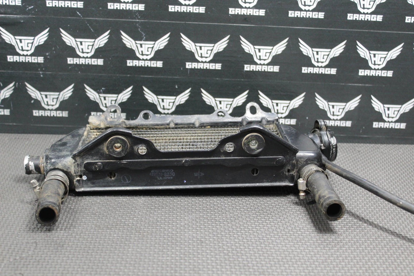 1994 KAWASAKI KX250 KX125 OEM LEFT RIGHT RADIATORS RADS COOLING SYSTEM - hggarage