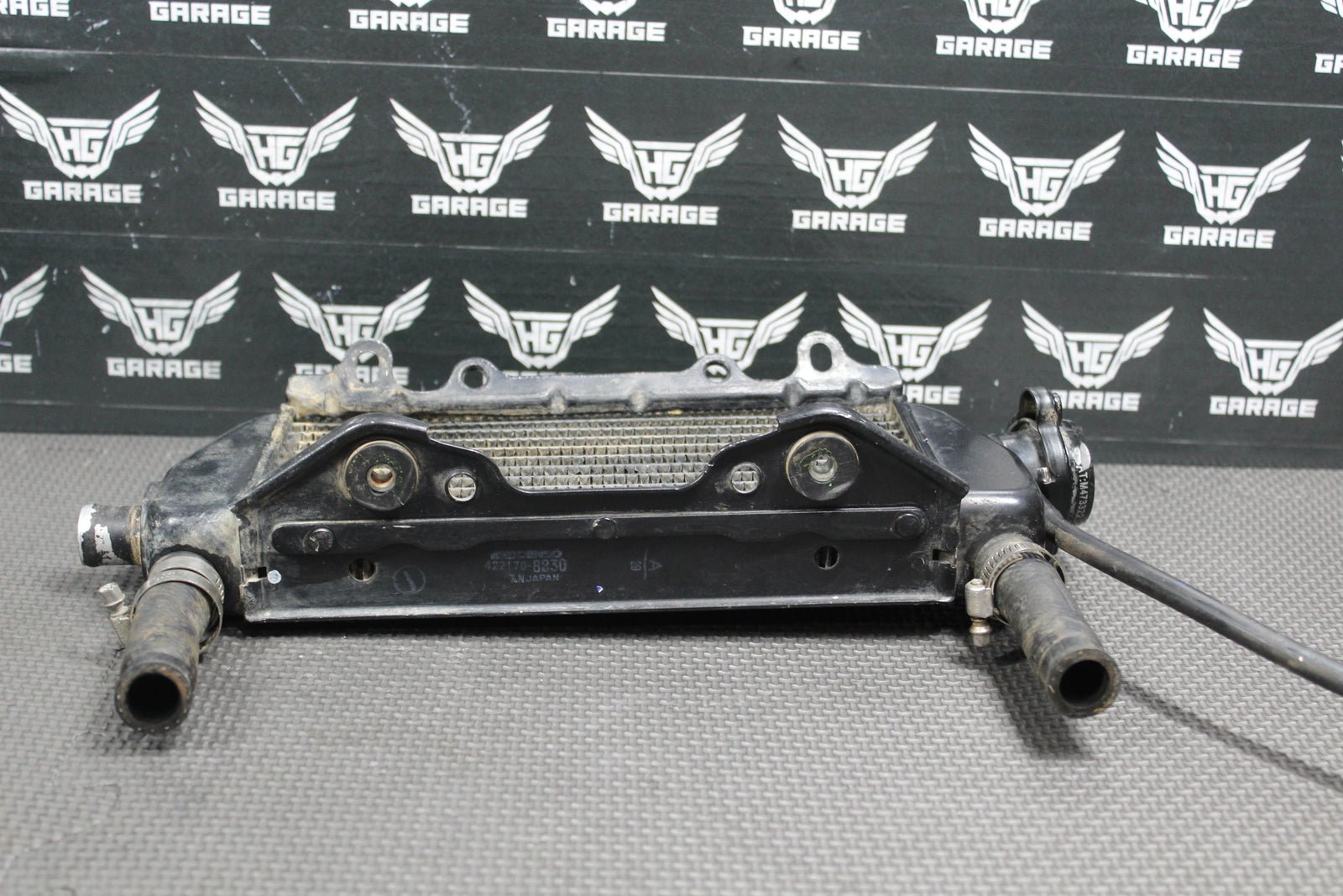 1994 KAWASAKI KX250 KX125 OEM LEFT RIGHT RADIATORS RADS COOLING SYSTEM - hggarage
