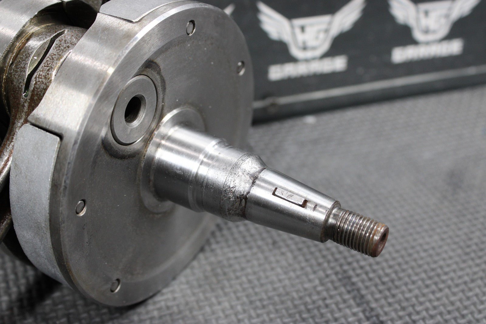 1996 SUZUKI RM250 OEM MODEL T ENGINE CRANKSHAFT CRANK SHAFT 12200 - 37E40 - hggarage
