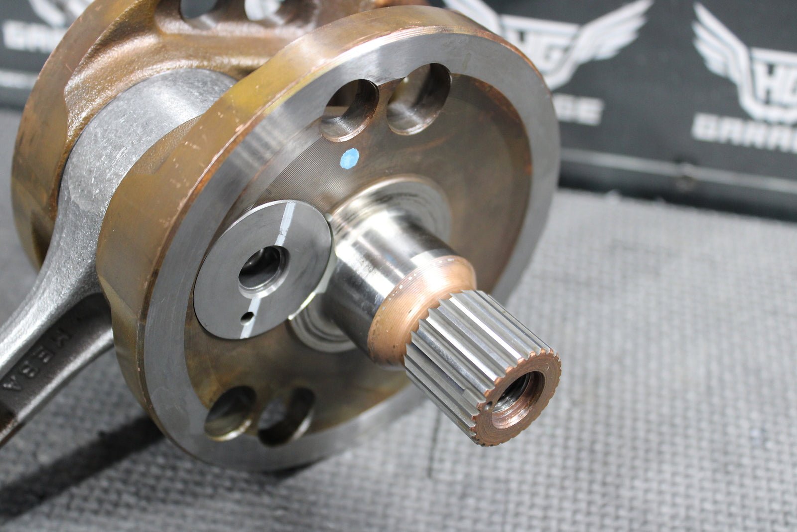 2003 Honda CRF450R OEM Engine Motor Crankshaft Crank Shaft Low Hour! - hggarage
