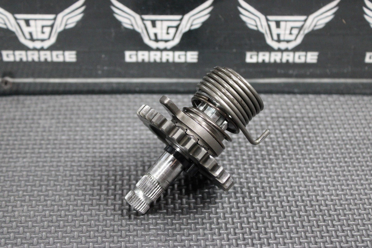 2001 SUZUKI RM80 OEM KICKSTART KICK START SHAFT W IDLER GEAR 26211 - 02B04 - hggarage