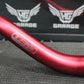 2004 HONDA CR125R RED TAG T2 1 1/8 FAT BAR HANDLEBARS BARS GRIPS STEERING