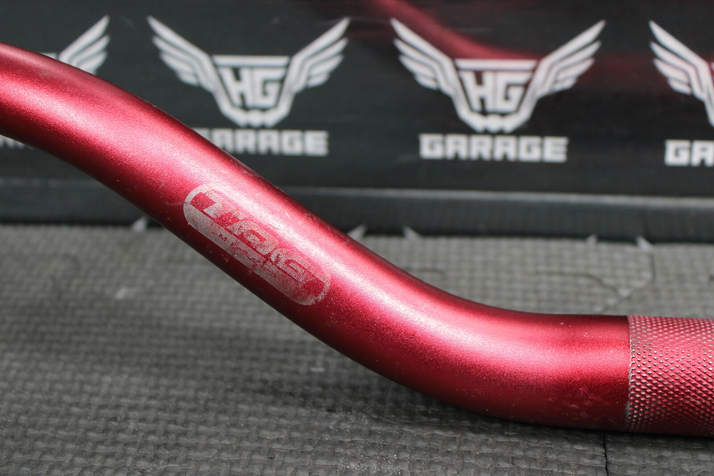 2004 HONDA CR125R RED TAG T2 1 1/8 FAT BAR HANDLEBARS BARS GRIPS STEERING