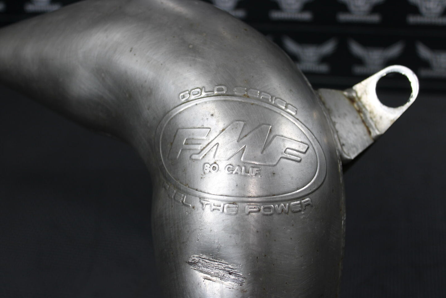 1993 HONDA CR80R FMF GOLD SERIES OLD SCHOOL EXHAUST PIPE CHAMBER HEADER