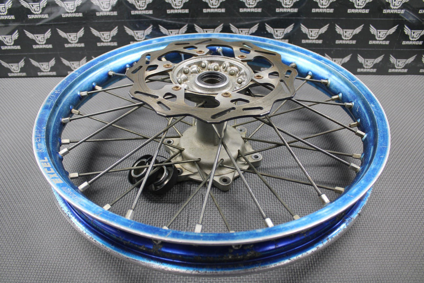 2020 2021 YAMAHA YZ250F OEM BLUE EXCEL REAR BACK WHEEL RIM HUB 19" X 1.85" - hggarage