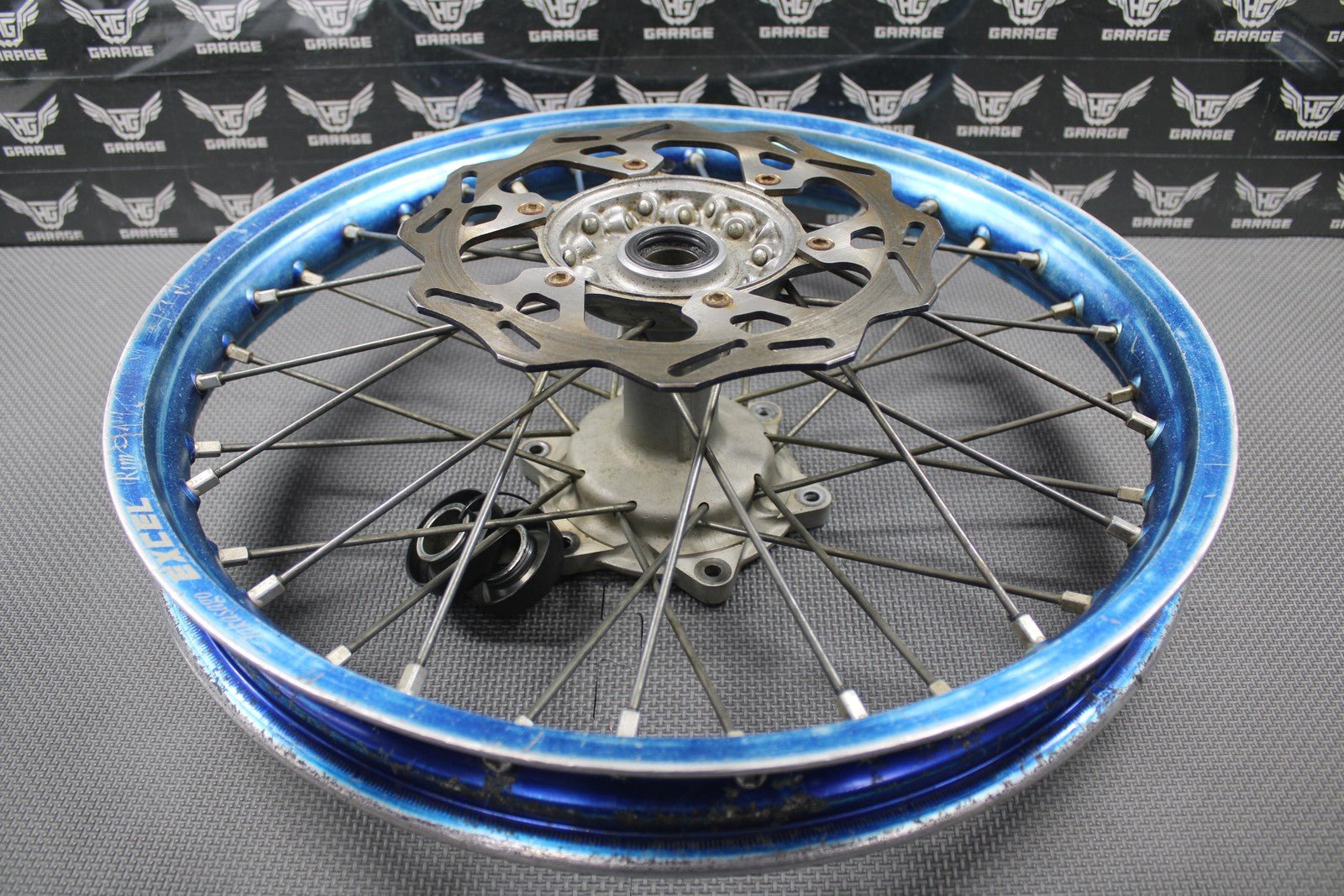 2020 2021 YAMAHA YZ250F OEM BLUE EXCEL REAR BACK WHEEL RIM HUB 19" X 1.85" - hggarage