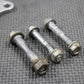 1988 1989 HONDA CR250R 87 - 88 CR500R OEM ENGINE MOTOR MOUNT HEAD HANGER BRACKETS - hggarage