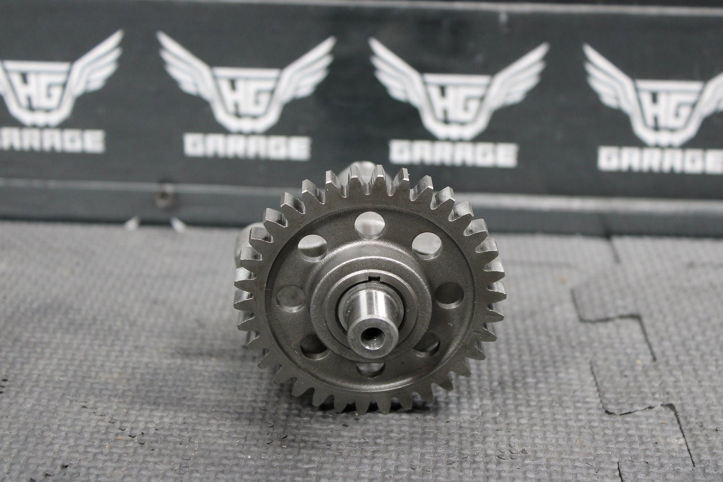 1990 Honda XR250R OEM Crankshaft Counter Balance Shaft Balancer Gear Weight - hggarage