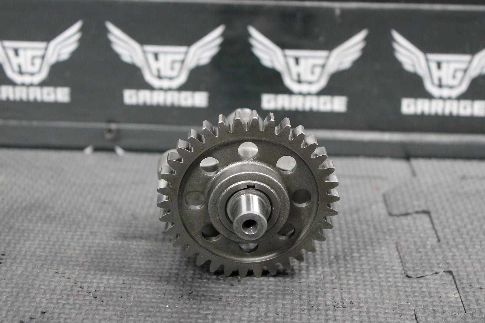 1990 Honda XR250R OEM Crankshaft Counter Balance Shaft Balancer Gear Weight - hggarage