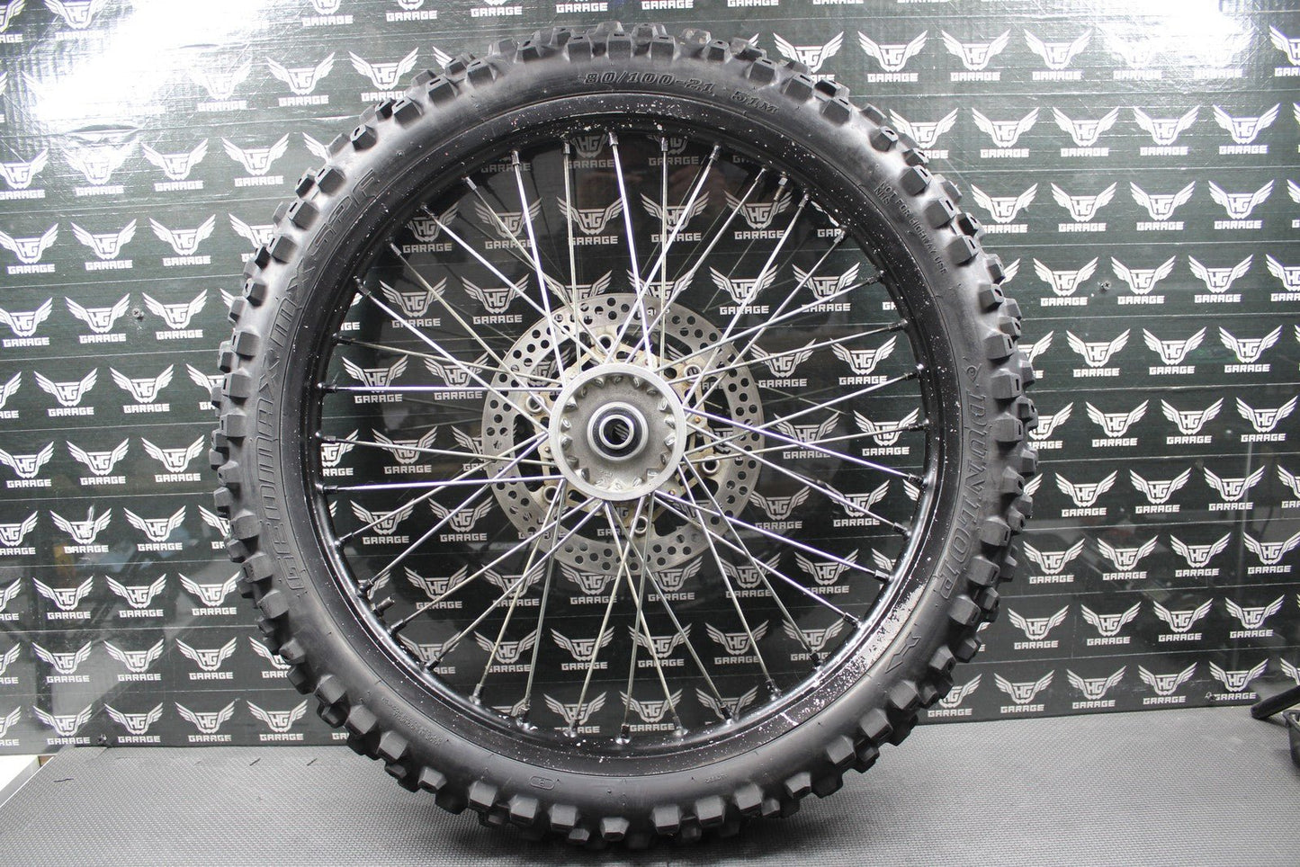 2005 YAMAHA 02 - 05 YZ125 YZ250 OEM EXCEL FRONT WHEEL RIM HUB TIRE 5NY - 25111 - 00 - 00 - hggarage