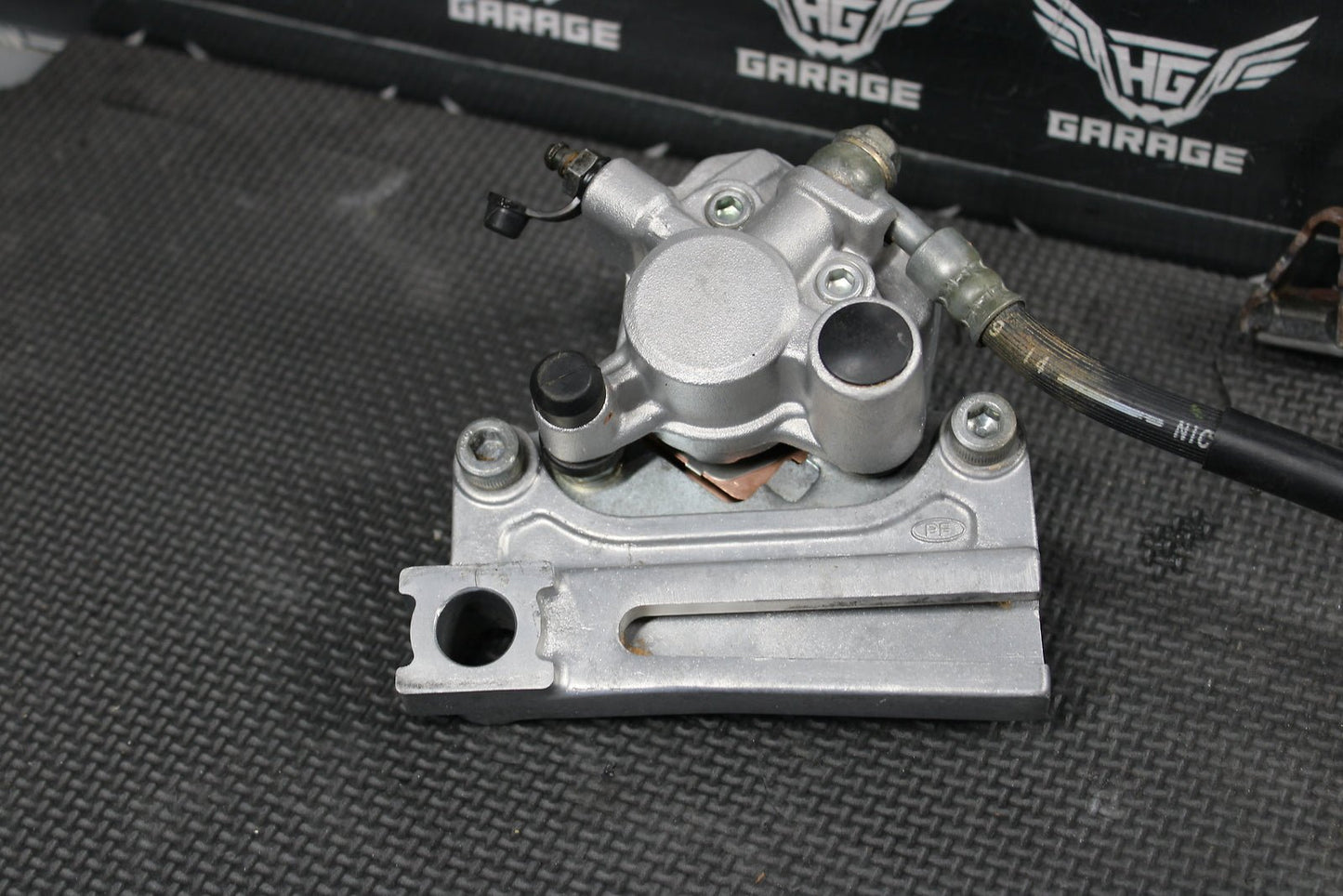 2001 01 - 13 KAWASAKI KX85 OEM NISSIN REAR BACK BRAKE CALIPER MASTER CYLINDER - hggarage