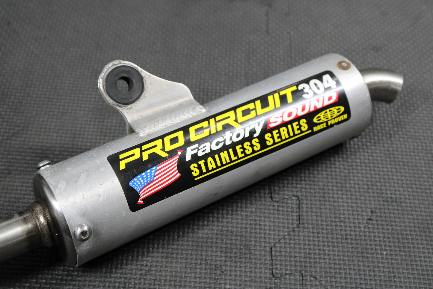 1997 HONDA CR125R PRO CIRCUIT FACTORY 304 MUFFLER EXHAUST SILENCER SLIP ON PIPE