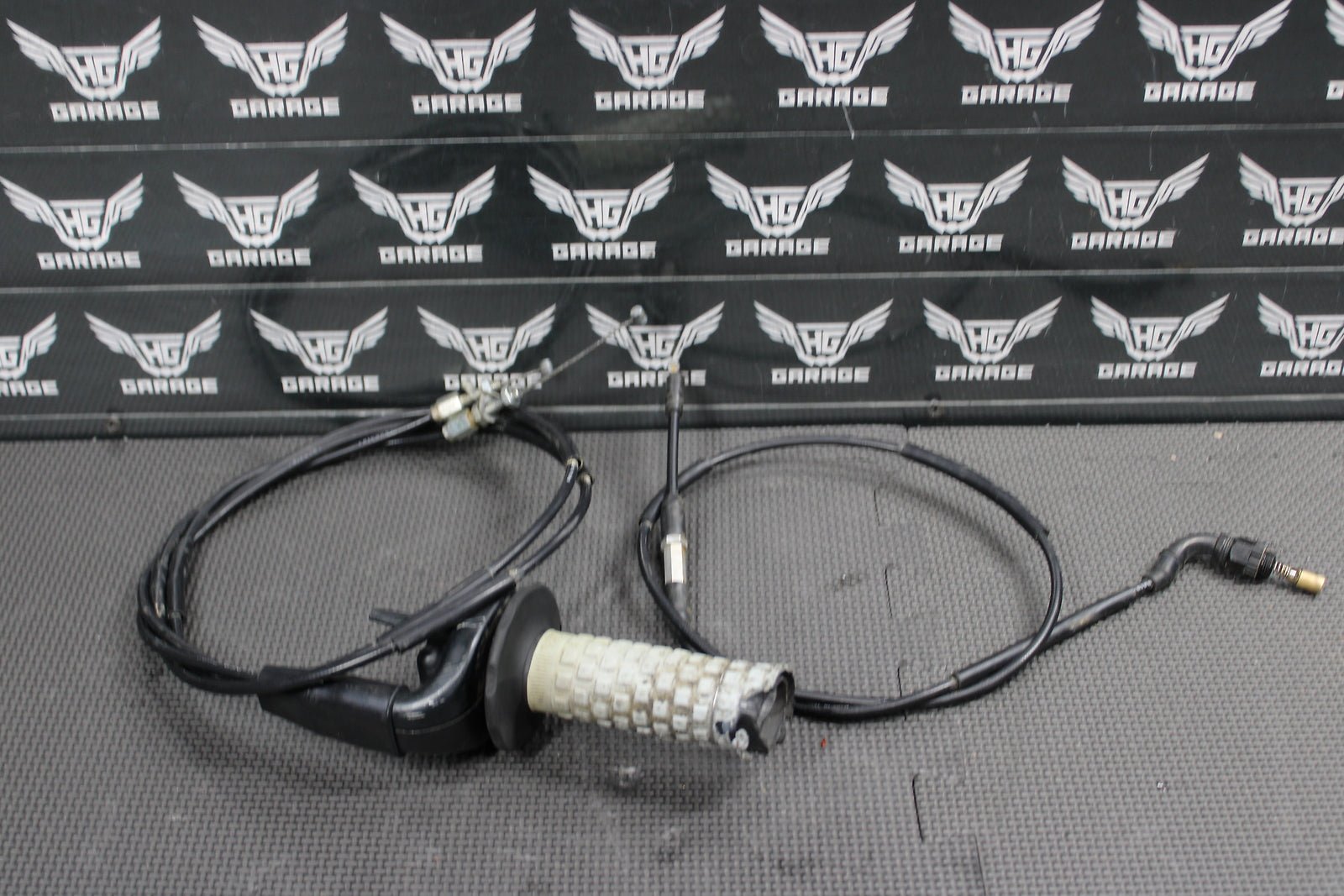2006 HONDA CRF450R OEM THROTTLE CABLE TUBE ASSEMBLY HOTSTART CABLE PLUNGER - hggarage