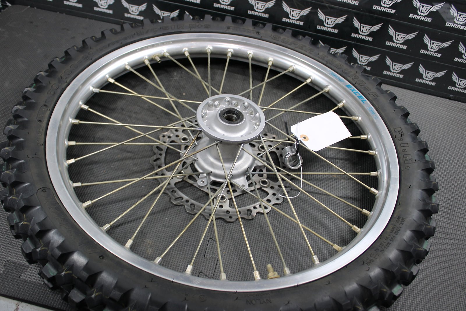 2008 Yamaha YZ450F OEM Excel Front Wheel Rim Hub Assembly 5NY - 25111 - 00 - 00 - hggarage