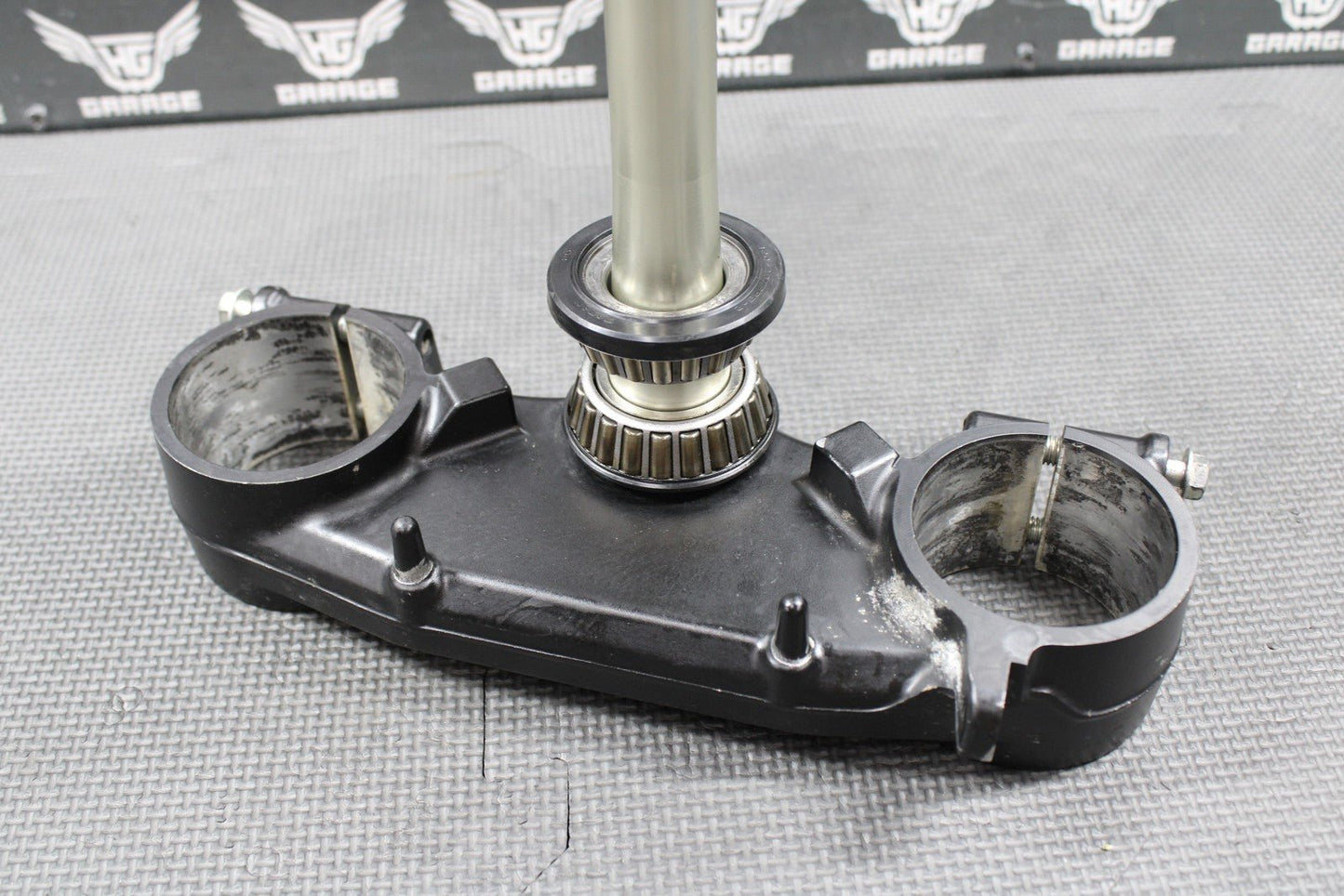 2014 KAWASAKI 13 - 14 KX250F OEM FRONT FORKS LOWER UPPER TRIPLE TREE BAR CLAMP - hggarage