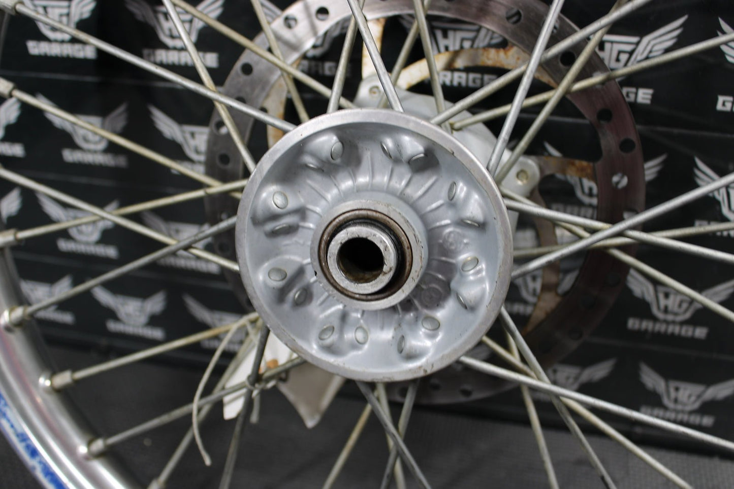 2006 KTM 85 OEM EXCEL FRONT WHEEL RIM HUB ASSSEMBLY 47009001244 4700901004491 - hggarage