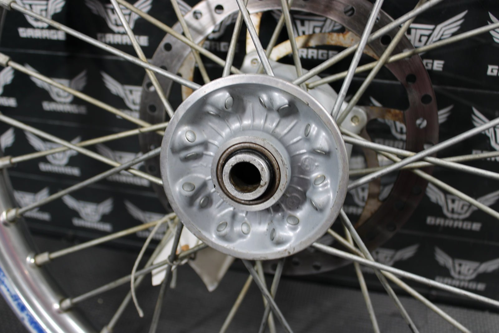 2006 KTM 85 OEM EXCEL FRONT WHEEL RIM HUB ASSSEMBLY 47009001244 4700901004491 - hggarage