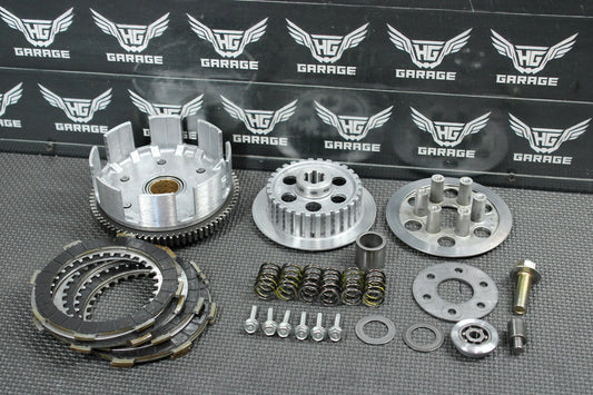 1998 Kawasaki KX60 90 - 03 OEM Complete Clutch W Plates Basket Hub 13087 - 10 - hggarage