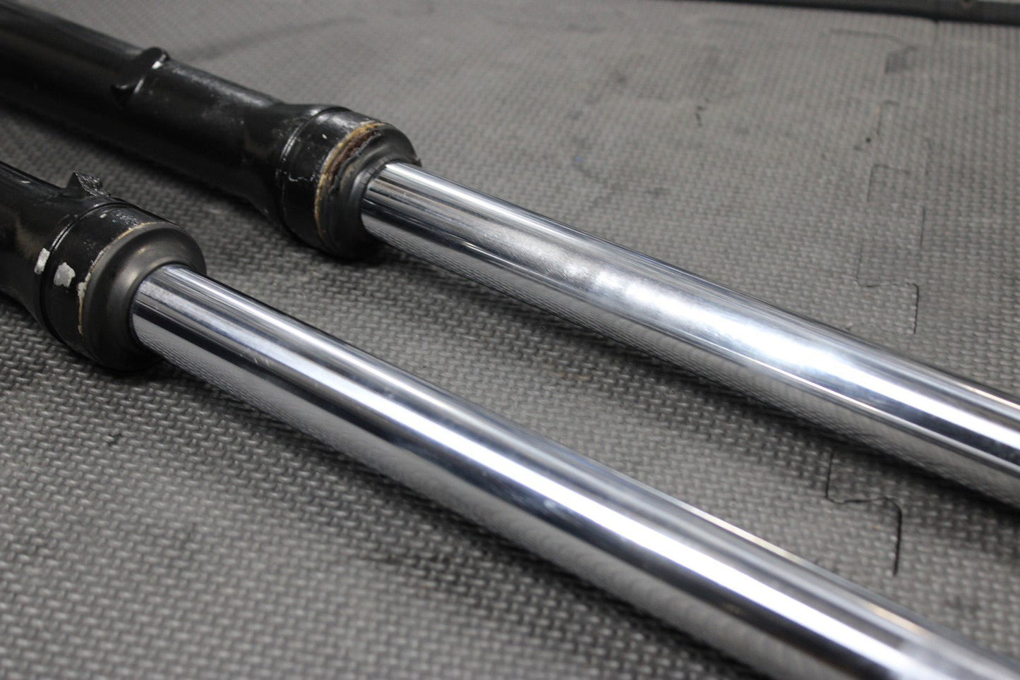 1997 YAMAHA RT100 OEM RIGHT LEFT FRONT SUSPENSION FORKS SHOCKS - hggarage