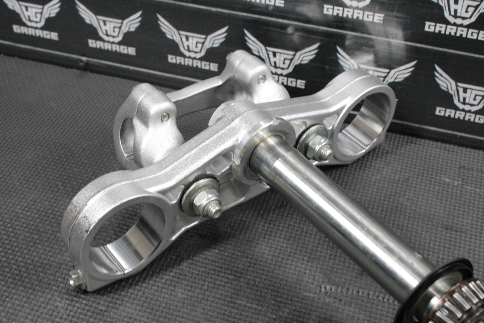 2013 HUSQVARNA TE511 OEM FRONT FORKS LOWER UPPER TRIPLE TREE STEM CLAMP - hggarage