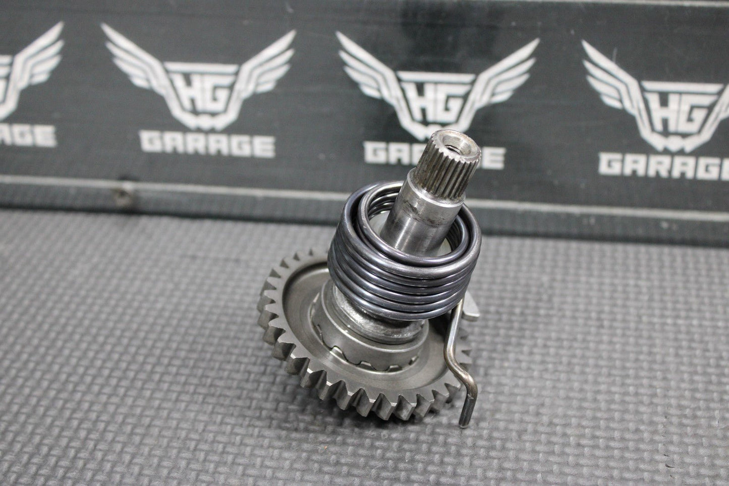2003 KAWASAKI KX65 00 - 22 OEM KICKSTART KICK START SHAFT W IDLER GEAR - hggarage