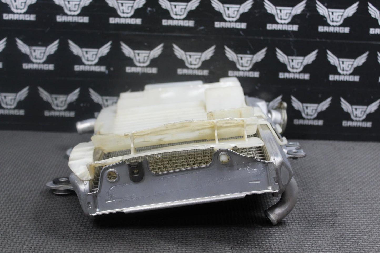 1998 Honda CR125R OEM Engine Motor Cooling Cooler Radiator 19100 - KZ4 - A70 - hggarage