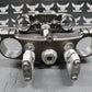 2010 2011 YAMAHA YZ250F OEM FRONT FORKS LOWER UPPER TRIPLE TREE STEM BAR CLAMP - hggarage