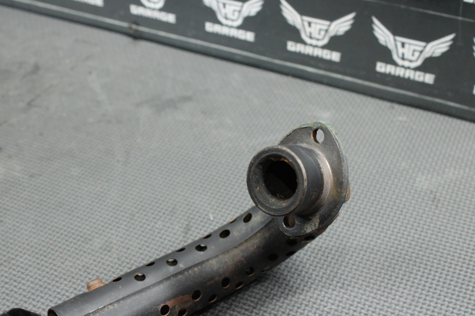 2003 97 - 03 HONDA XR70R OEM EXHAUST PIPE CHAMBER HEADER 18300 - GCF - A20 - hggarage