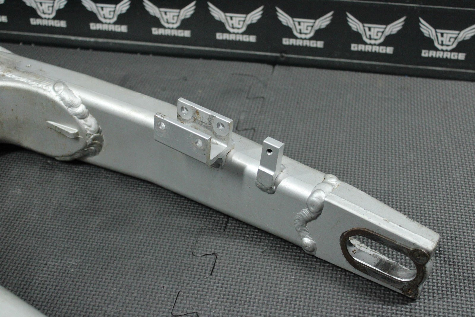 2004 KAWASAKI KX125 OEM SWINGARM SWING ARM & LINKAGE SET - hggarage