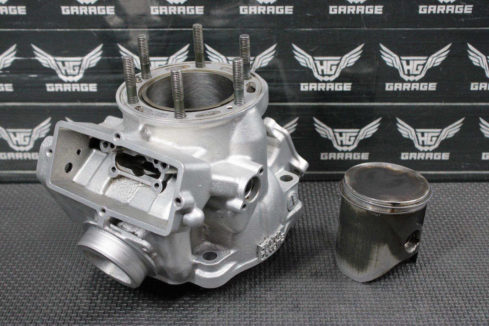 2001 YAMAHA YZ250 OEM SLEEVED STD 66.40MM ENGINE CYLINDER JUG BARREL BORE TOPEND - hggarage