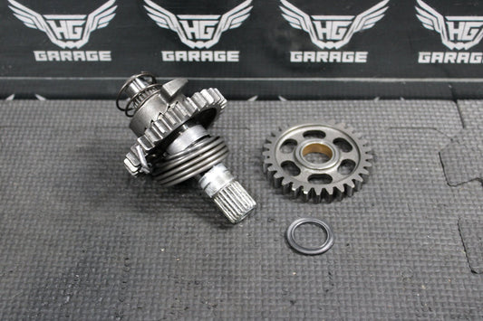 1998 HONDA CR125R OEM KICKSTART KICK START SHAFT W IDLER GEAR 28230 - KS6 - 700 - hggarage