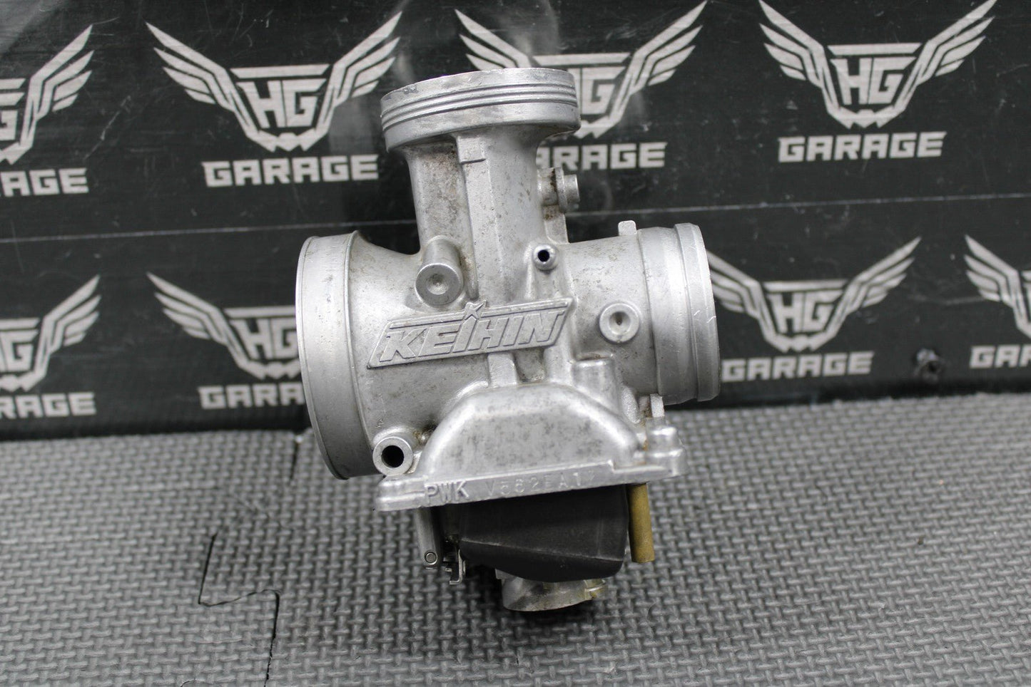 1990 KAWASAKI KX125 OEM KEIHIN PWK 35MM CARB CARBURETOR BODY PARTS 15001 - 1562 - hggarage