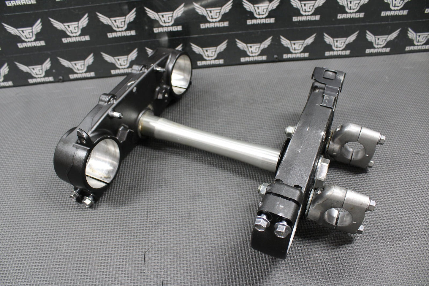 2019 18 - 21 YAMAHA YZ250FX OEM FRONT FORKS LOWER UPPER TRIPLE TREE STEM CLAMP - hggarage