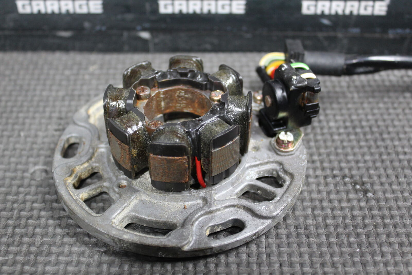 1999 KAWASAKI KX125 OEM STATOR MAGNETO ROTOR FLYWHEEL GENERATOR 21003-1339