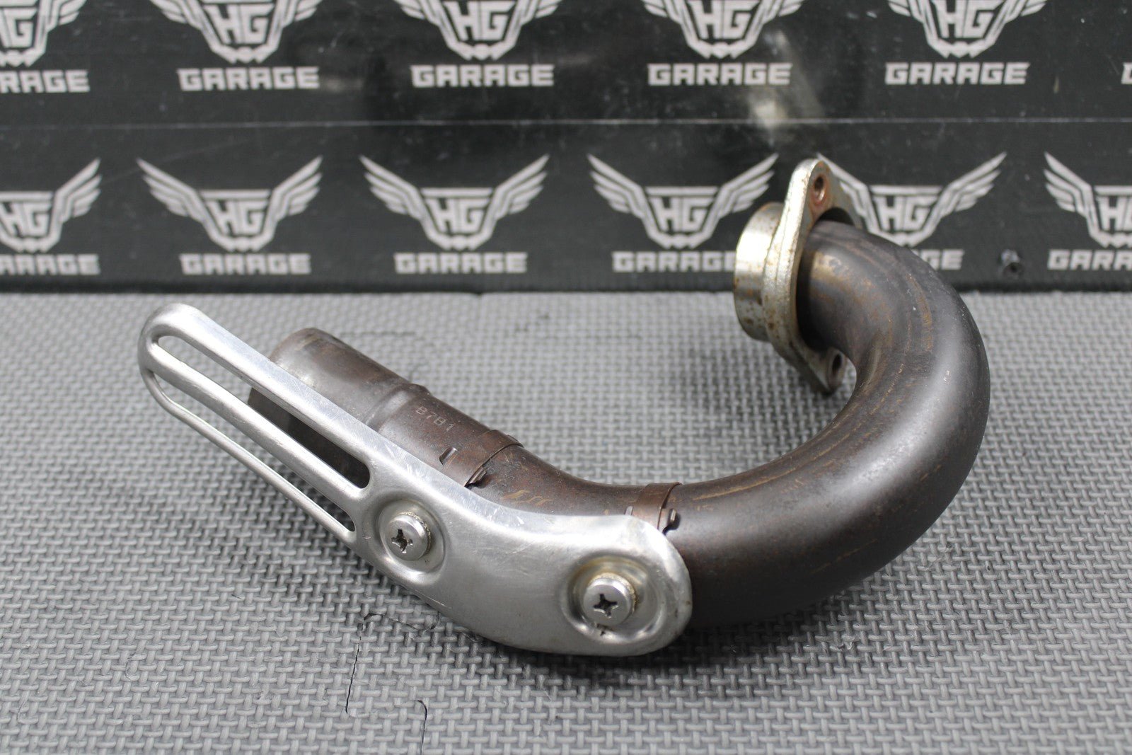 2020 YAMAHA 19 - 22 YZ250F 21 - 22 YZ250FX OEM EXHAUST PIPE CHAMBER HEADER SHIELD - hggarage