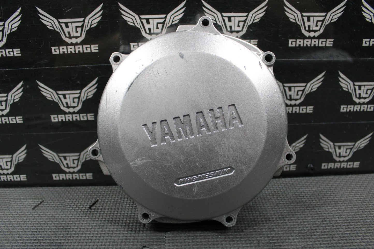 2006 YAMAHA YFZ450 OEM RIGHT SIDE CASE OUTER CLUTCH COVER 5TG - 15415 - 00 - 00 NICE! - hggarage