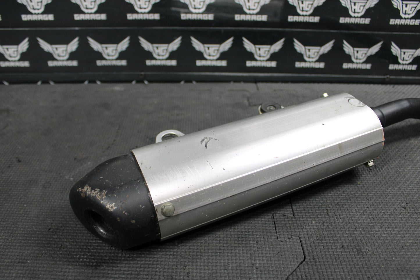 2004 03 - 05 Kawasaki KX125 OEM Muffler Exhaust Silencer Slip On Pipe 18100 - 0003 - hggarage