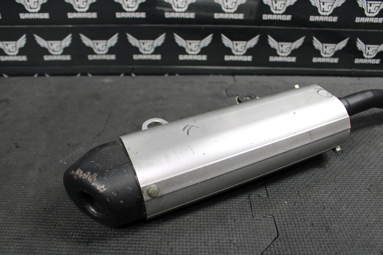 2004 03 - 05 Kawasaki KX125 OEM Muffler Exhaust Silencer Slip On Pipe 18100 - 0003 - hggarage