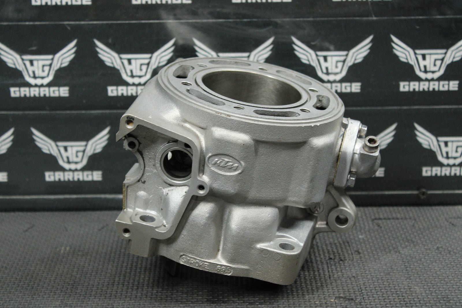 1991 KTM 250 SX OEM 67.50MM MOTOR CYLINDER JUG BARREL BORE TOP END 54630005200 - hggarage