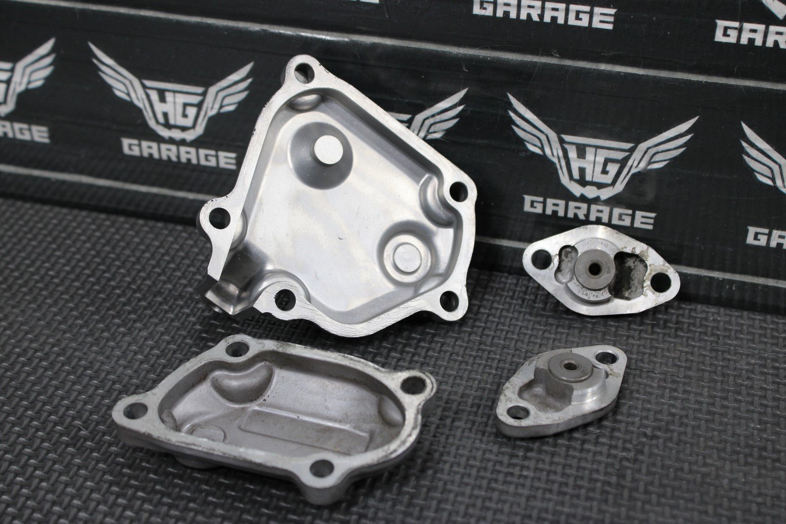 1998 93 - 99 HONDA CR125R OEM ENGINE CYLINDER JUG POWERVALVE COVERS SIDE TOP END - hggarage