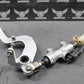 2003 KAWASAKI KLX400SR OEM REAR BACK BRAKE MASTER CYLINDER W RESERVOIR & PEDAL - hggarage