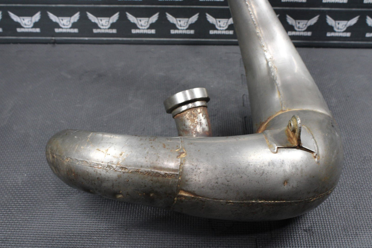 2002 01 - 04 YAMAHA YZ250 PRO CIRCUIT PLATINUM EXHAUST PIPE CHAMBER HEADER - hggarage