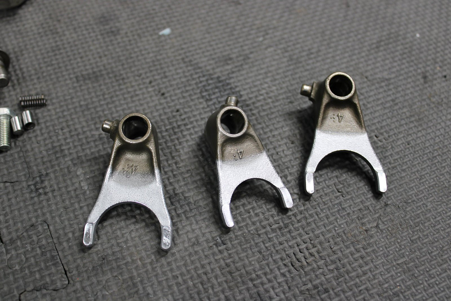 2008 HONDA CRF150R CRF150RB OEM ENGINE TRANSMISSION ASSEMBLY GEARS SHIFT FORKS - hggarage