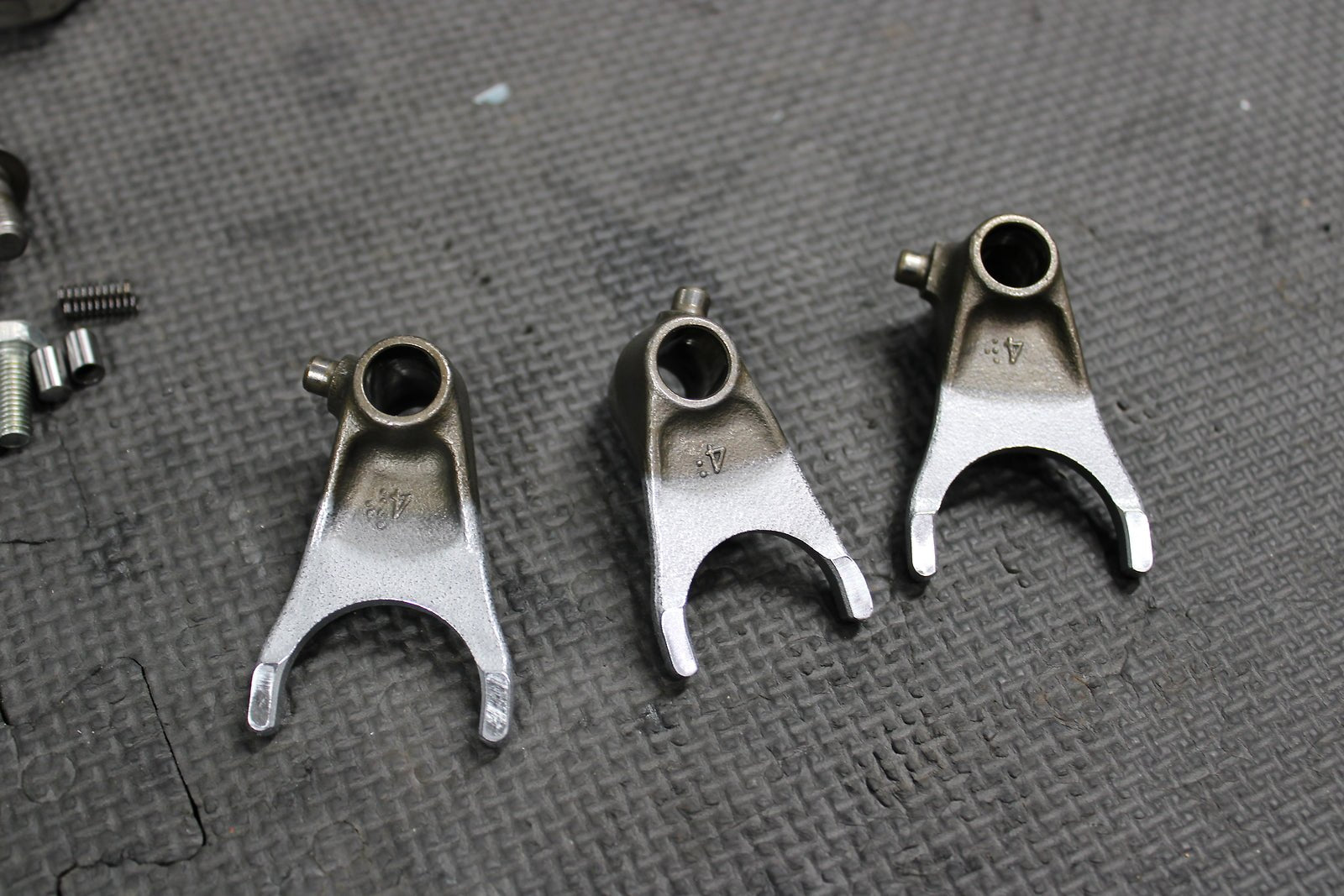 2008 HONDA CRF150R CRF150RB OEM ENGINE TRANSMISSION ASSEMBLY GEARS SHIFT FORKS - hggarage