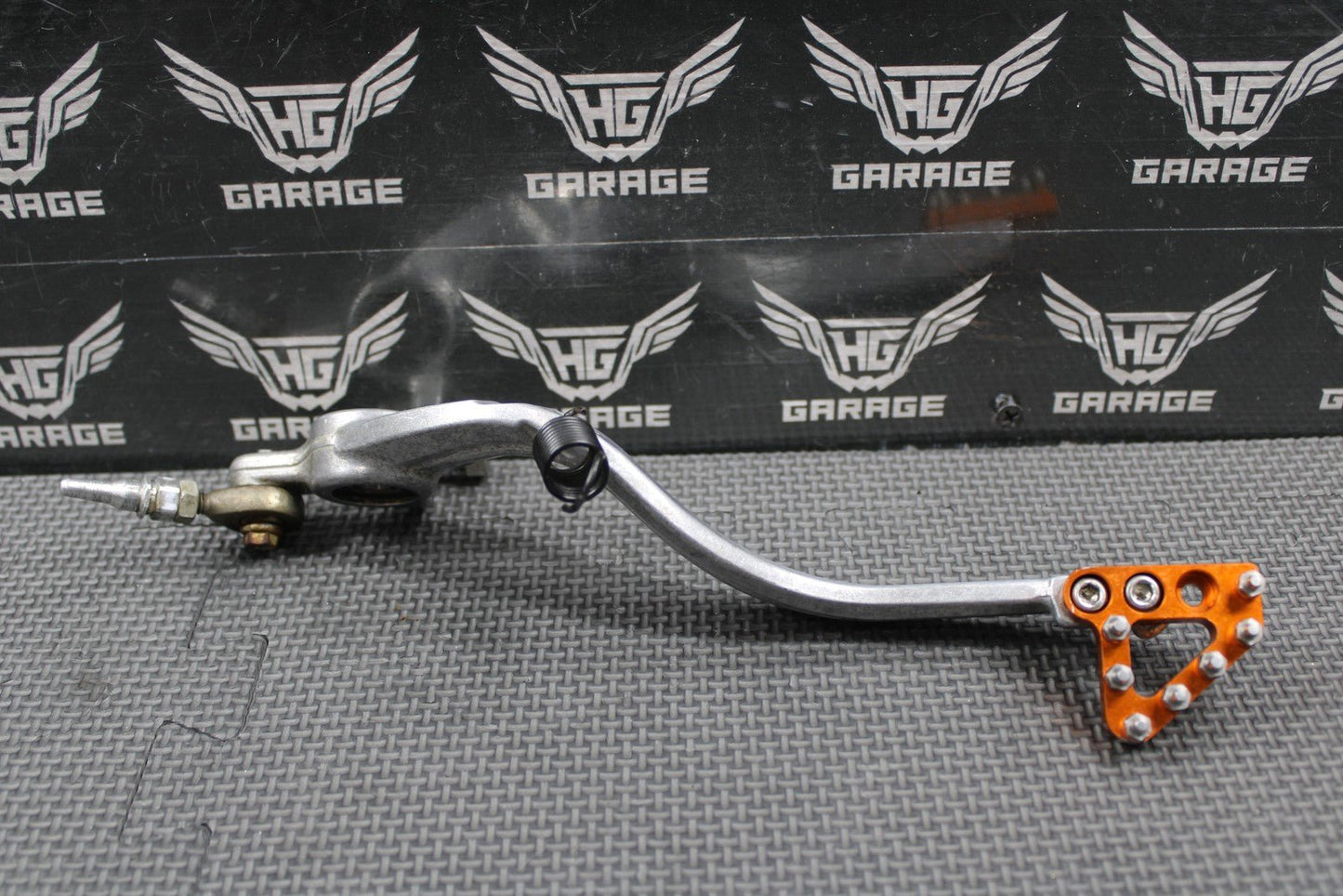 2010 KTM 08 - 16 250 XCF - W OEM RIGHT REAR BRAKE FOOT PEDAL LEVER 77213050044 - hggarage