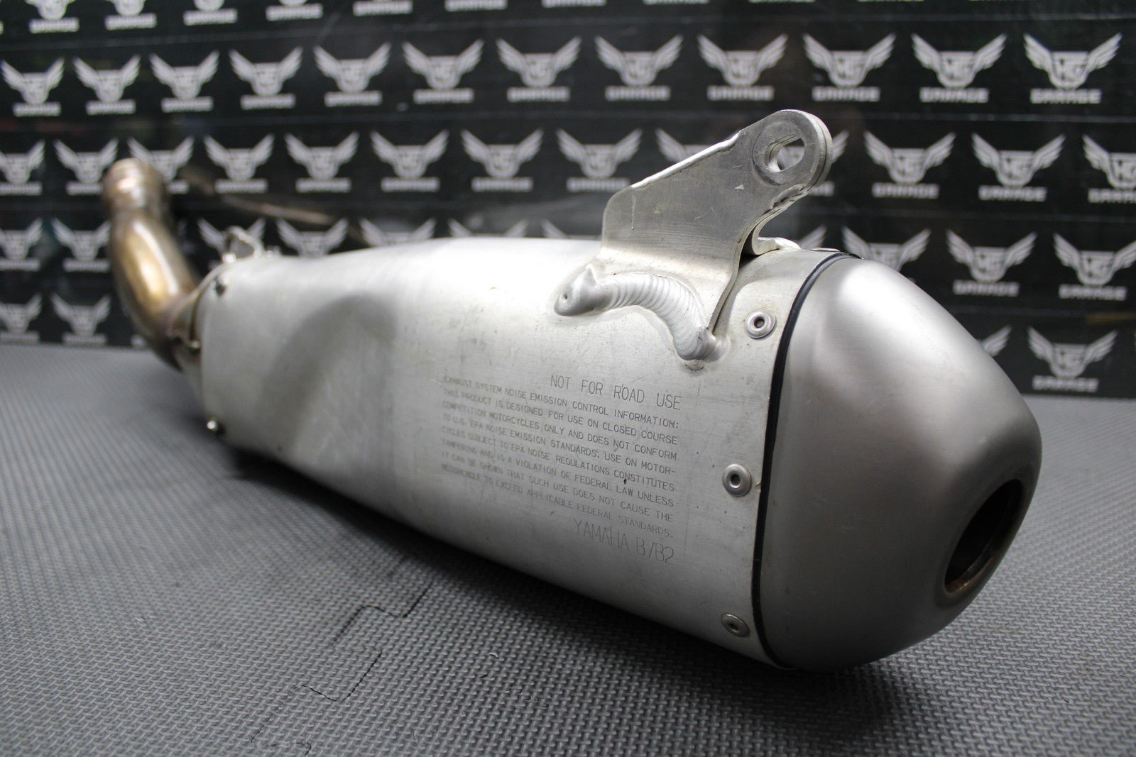 2020 2021 YAMAHA YZ250FX OEM MUFFLER EXHAUST SILENCER SLIP ON PIPE B7B - 14750 - 10 - hggarage