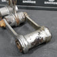 2008 KAWASAKI KLX140 KLX140L OEM REAR SHOCK LINKAGE LINKS RELAY 39007 - 0121 - 458 - hggarage