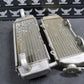 2005 KAWASAKI KX250F OEM LEFT RIGHT RADIATOR SET COOLER RADIATOR 39061-0045