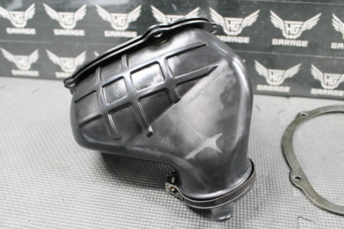 2001 HONDA CR125R OEM INTAKE BOOT AIRBOX AIR CLEANER CONNECTING TUBE 17253 - KZ4 - J - hggarage